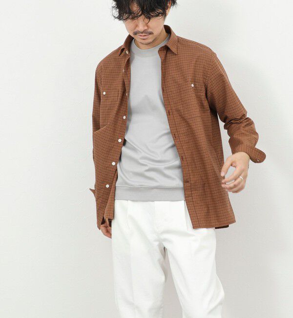 NOLLEY'S goodman「ダブルポケットオーバーシャツ 26SS」|シャツ・ブラウス|