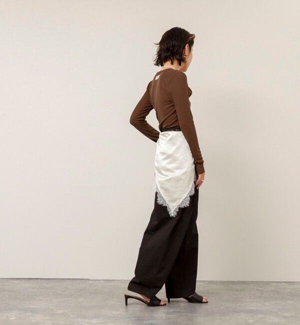 MAQWEL「【MAQWEL/マクウェル】ウォッシャブルリブカーディガン」|カーディガン|