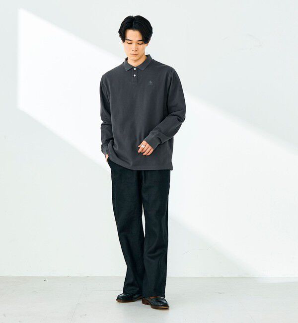 GLOSTER「【GEVACO/ゲバコ】ロングスリーブ ポロシャツ」|ポロシャツ|