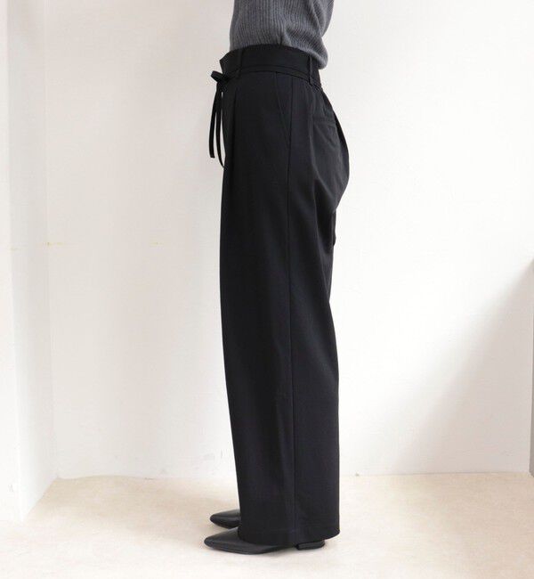 fredy emue「ハイゲージタックパンツ」|チノ|