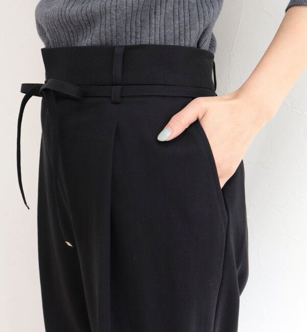 fredy emue「ハイゲージタックパンツ」|チノ|