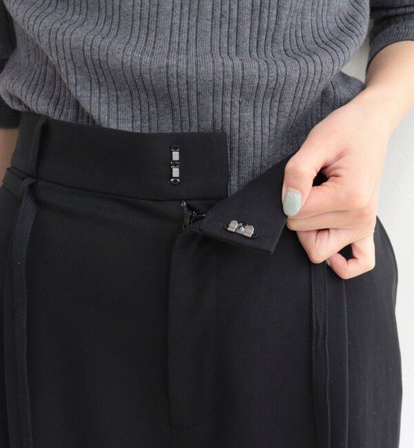 fredy emue「ハイゲージタックパンツ」|チノ|