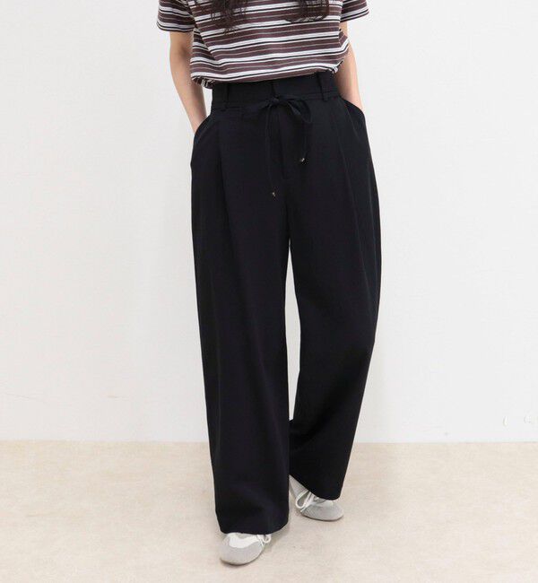 fredy emue「ハイゲージタックパンツ」|チノ|