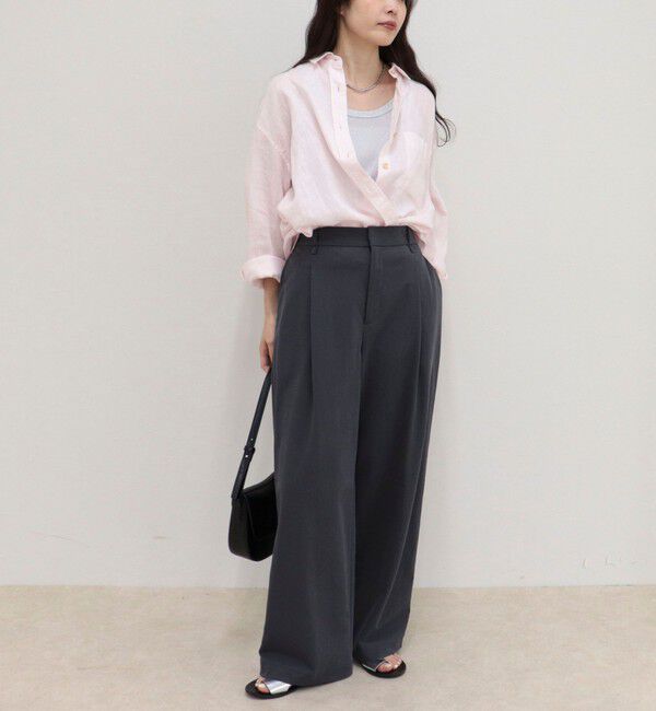 fredy emue「ハイゲージタックパンツ」|チノ|