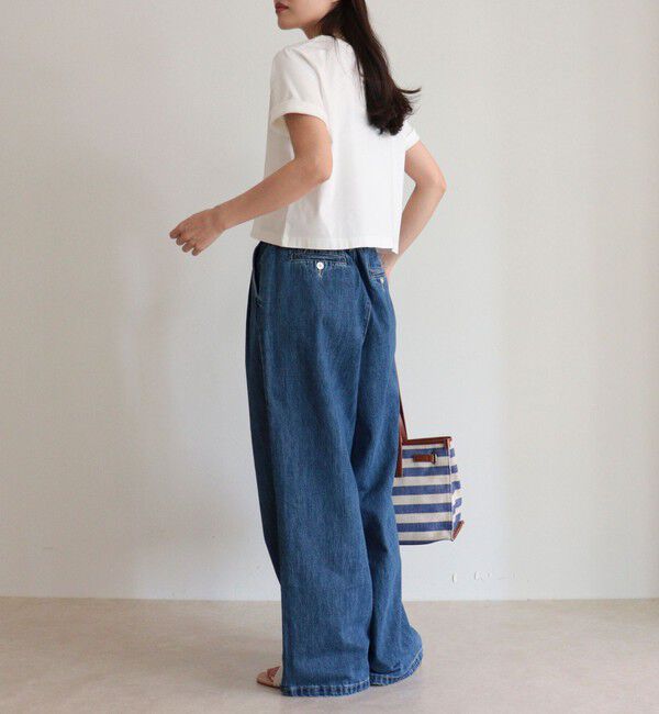 fredy emue「シルケットスムースクロップドTシャツ」|Tシャツ・カットソー|