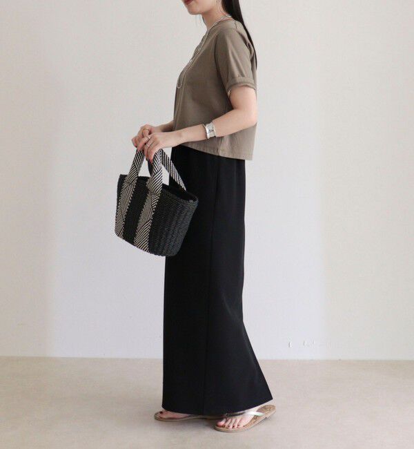 fredy emue「シルケットスムースクロップドTシャツ」|Tシャツ・カットソー|