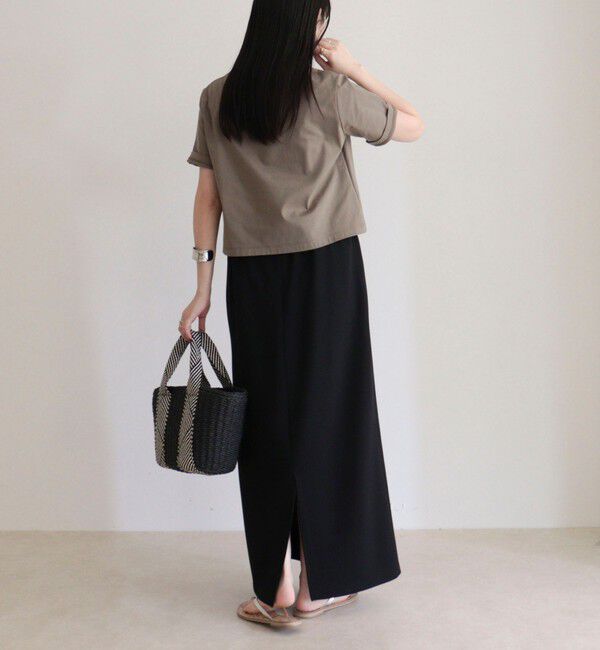 fredy emue「シルケットスムースクロップドTシャツ」|Tシャツ・カットソー|