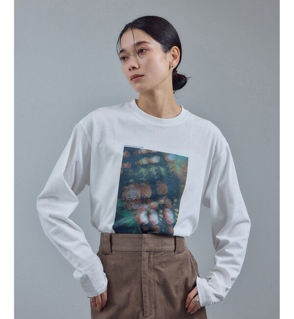 SALON adam et rope'「【Annie Spratt by SALON】フォトロングスリーブTシャツ」|Tシャツ・カットソー|