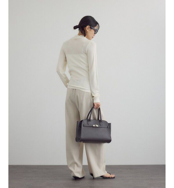 SALON adam et rope'「Hug Silkハイネックプルオーバー」|Tシャツ・カットソー|