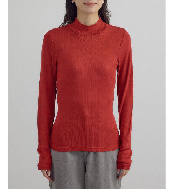 SALON adam et rope'「Hug Silkハイネックプルオーバー」|Tシャツ・カットソー|