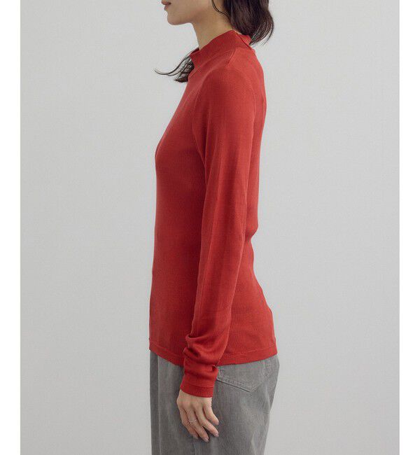 SALON adam et rope'「Hug Silkハイネックプルオーバー」|Tシャツ・カットソー|