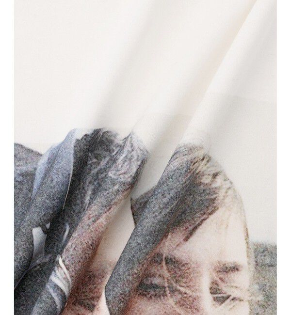 SALON adam et rope'「【COUTURE D'ADAM（クチュール ド アダム）】Jane&Serge at Beach フォトT」|Tシャツ・カットソー|