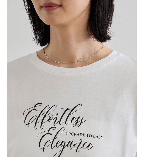 ROPE「プリントＴシャツ/イージーケア」|Tシャツ・カットソー|
