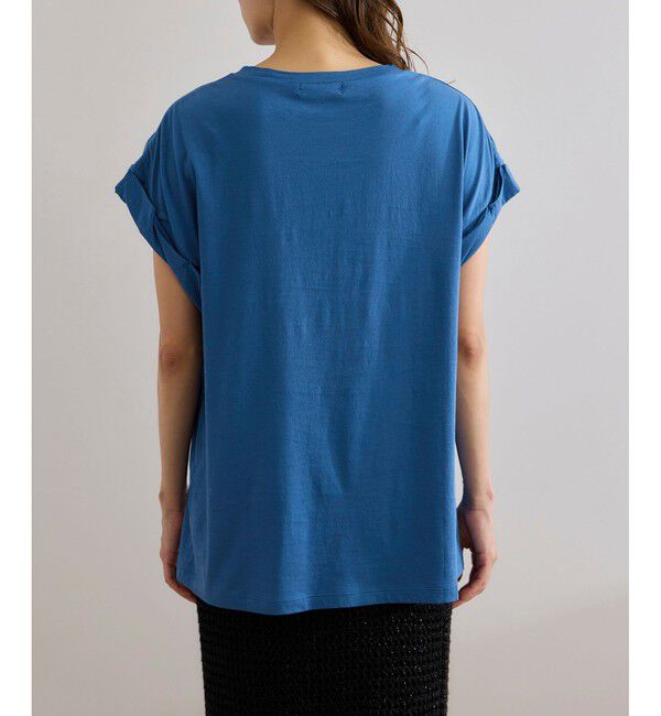 ROPE「ツイストフレンチスリーブTシャツ」|Tシャツ・カットソー|