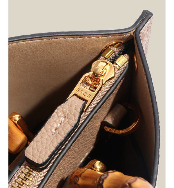 ROPE「【E'POR】BAMBOO BAG Mini/超軽量・26SSS新色追加」|ハンドバッグ|