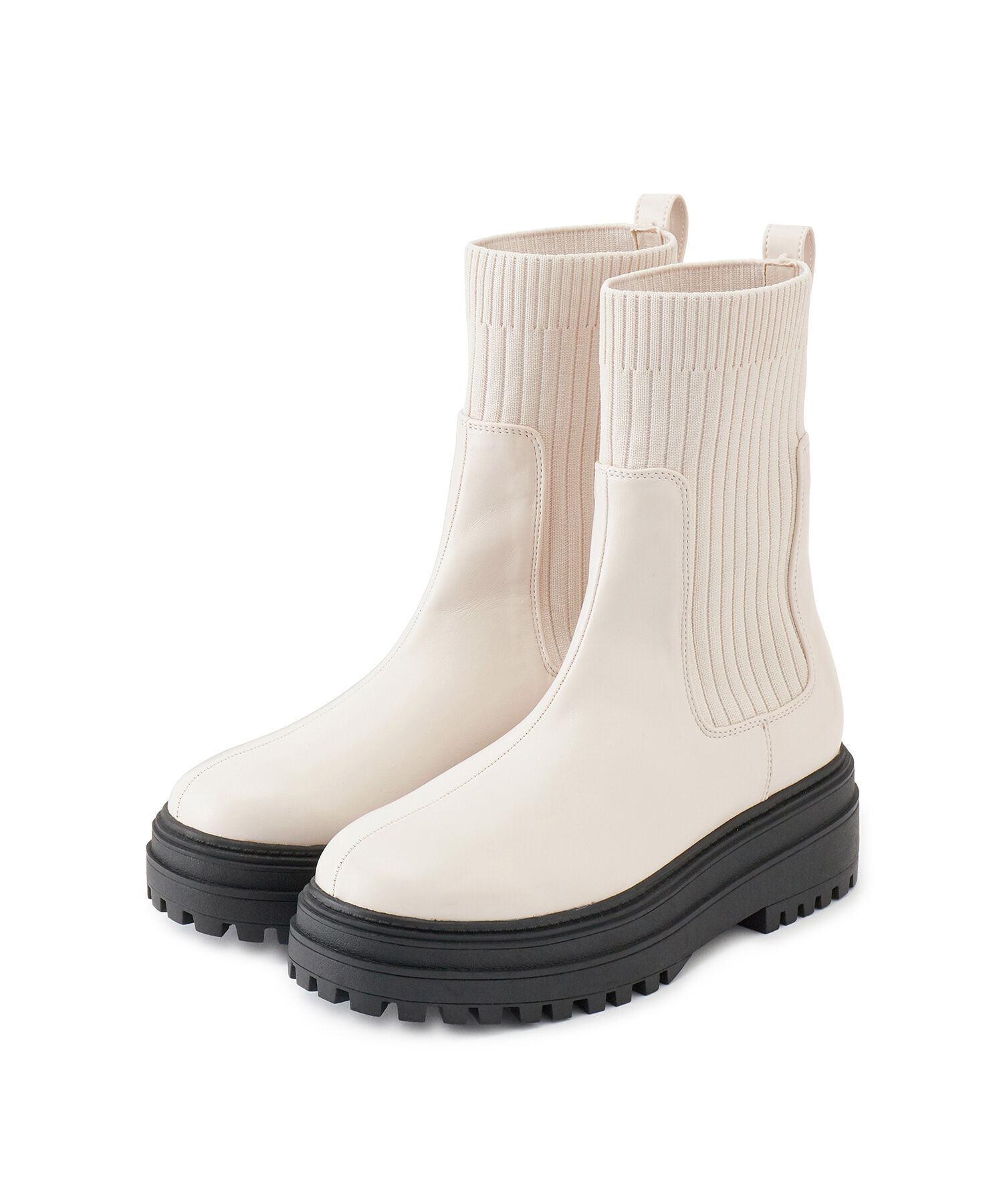 Juze「タンクソールサイドニットブーツ」|その他|