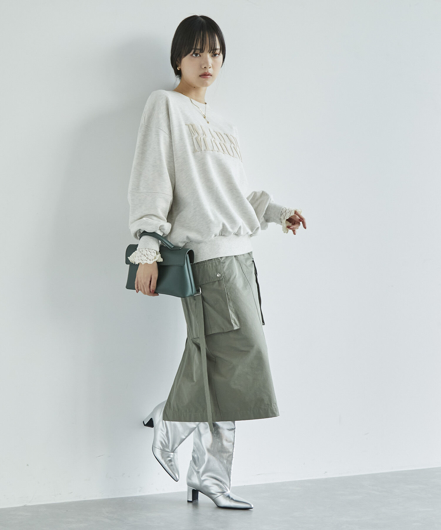 VIS「【新色追加】【選べる4色】裏毛スウェットプルオーバー」|スウェット・ジャージ|