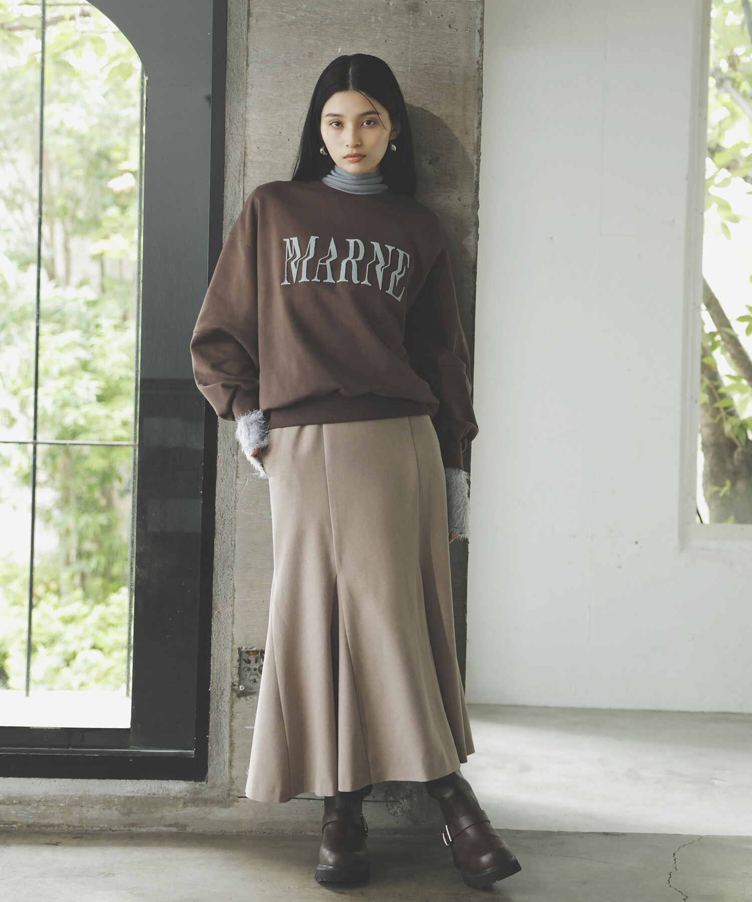 VIS「【新色追加】【選べる4色】裏毛スウェットプルオーバー」|スウェット・ジャージ|