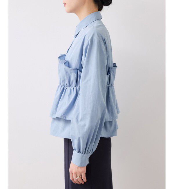 VIS「ビスチェドッキングシャツ/イージーケア」|シャツ・ブラウス|