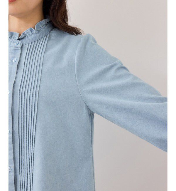 VIS「レイヤードレーススリーブブラウス」|シャツ・ブラウス|