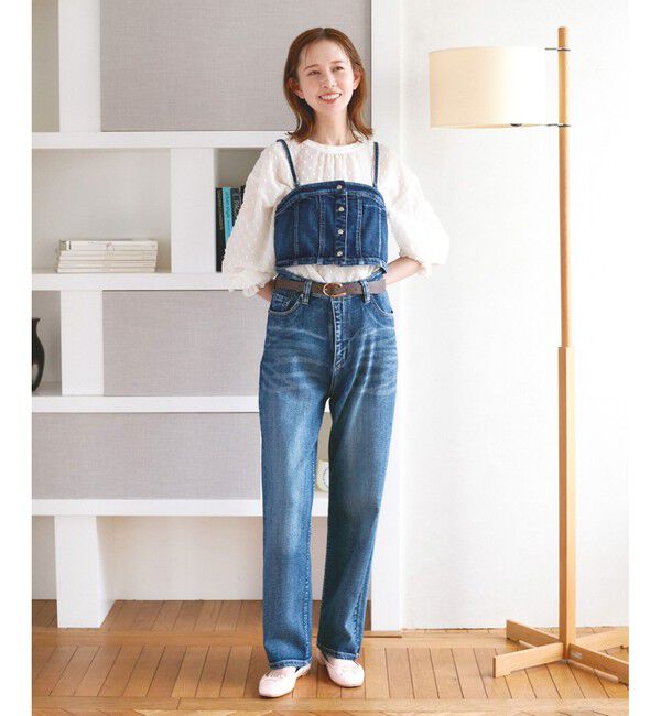 Rope&rsquo;Picnic「デニムビスチェ」|ベスト・ジレ|