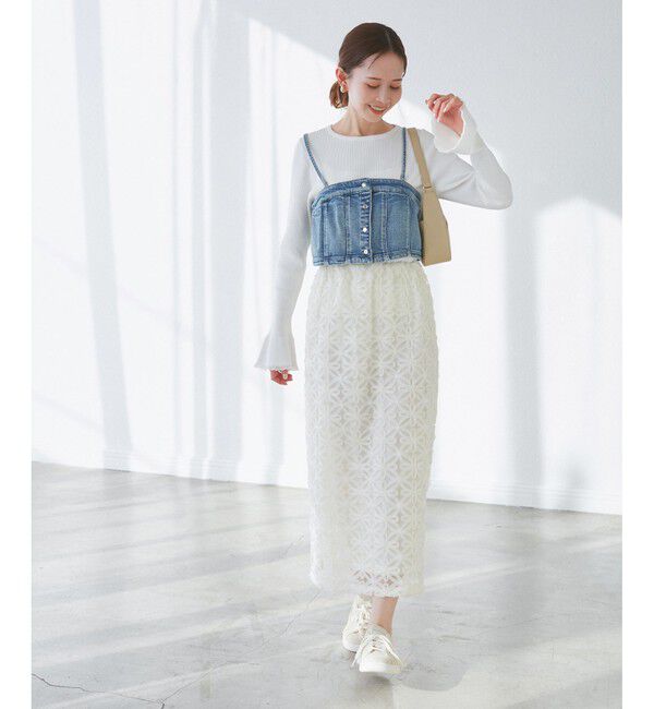 Rope&rsquo;Picnic「デニムビスチェ」|ベスト・ジレ|