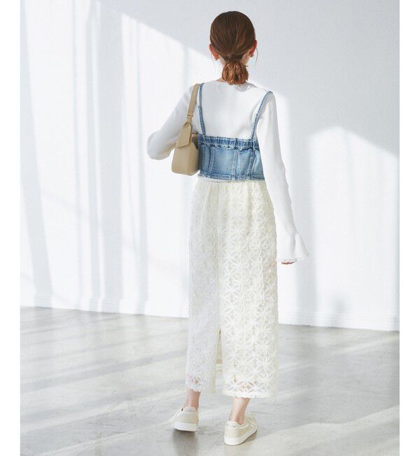 Rope&rsquo;Picnic「デニムビスチェ」|ベスト・ジレ|