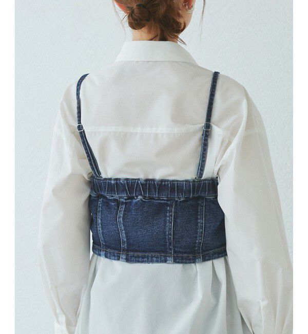 Rope&rsquo;Picnic「デニムビスチェ」|ベスト・ジレ|