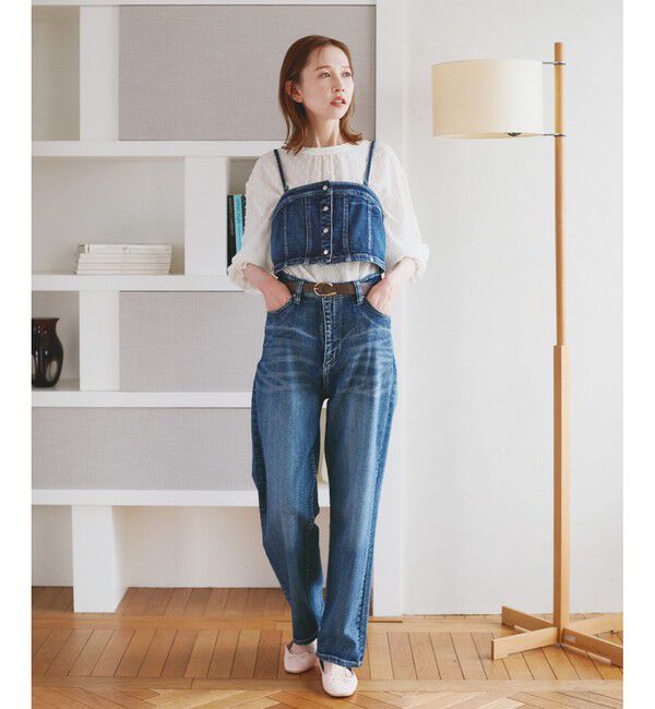 Rope&rsquo;Picnic「デニムビスチェ」|ベスト・ジレ|