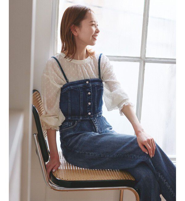 Rope&rsquo;Picnic「デニムビスチェ」|ベスト・ジレ|