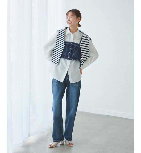 Rope&rsquo;Picnic「デニムビスチェ」|ベスト・ジレ|