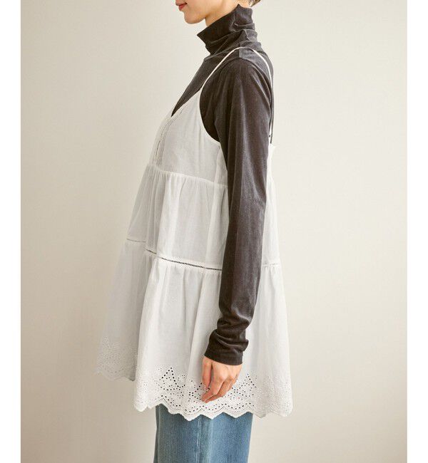 Rope&rsquo;Picnic「Vネックティアードレースビスチェ」|キャミソール|