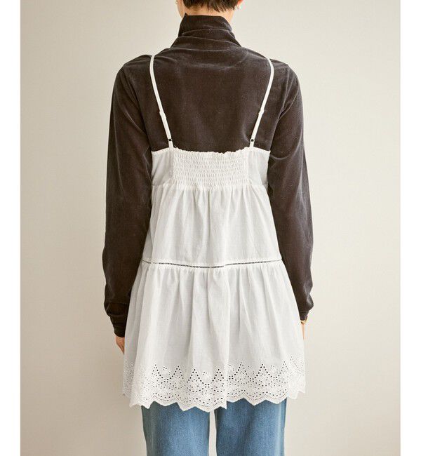 Rope&rsquo;Picnic「Vネックティアードレースビスチェ」|キャミソール|