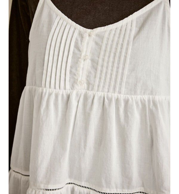 Rope&rsquo;Picnic「Vネックティアードレースビスチェ」|キャミソール|