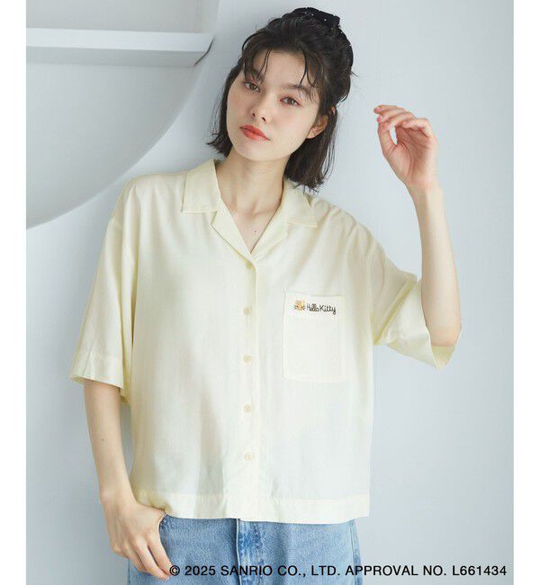 Rope&rsquo;Picnic「【ROPE' PICNIC&times;ハローキティ コラボ】日焼けハローキティ アソートシャツ」|シャツ・ブラウス|