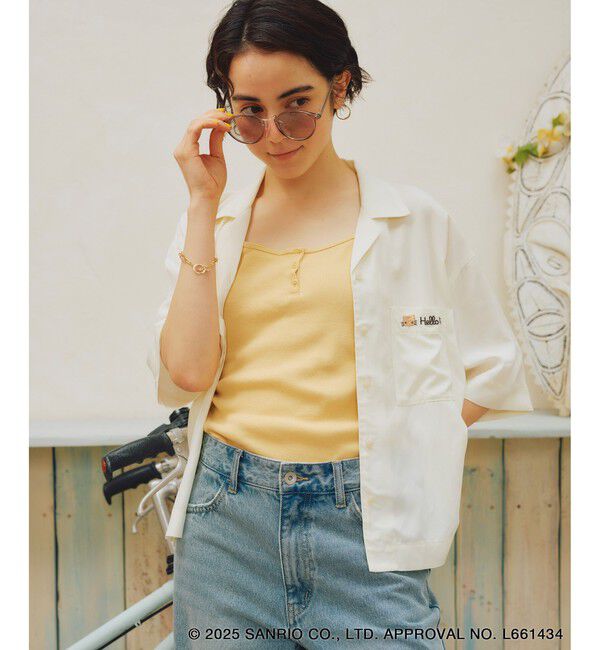 Rope&rsquo;Picnic「【ROPE' PICNIC&times;ハローキティ コラボ】日焼けハローキティ アソートシャツ」|シャツ・ブラウス|