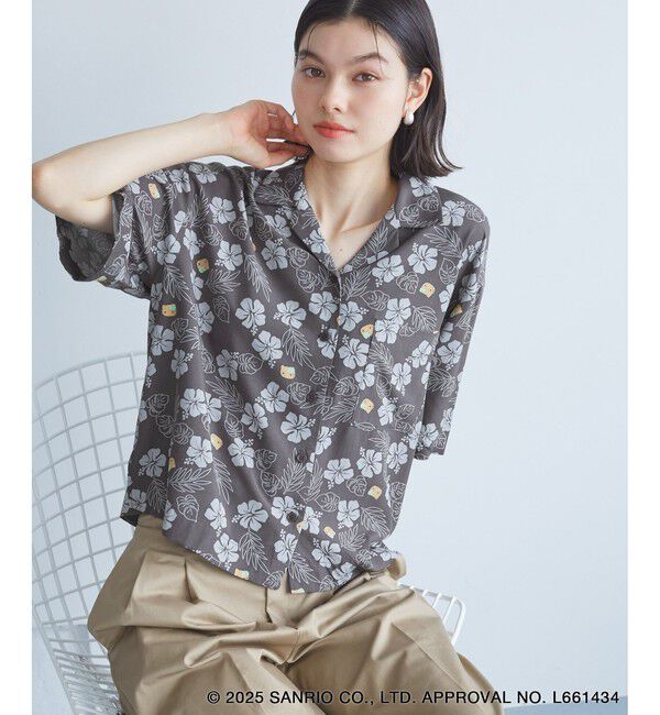 Rope&rsquo;Picnic「【ROPE' PICNIC&times;ハローキティ コラボ】日焼けハローキティ アソートシャツ」|シャツ・ブラウス|