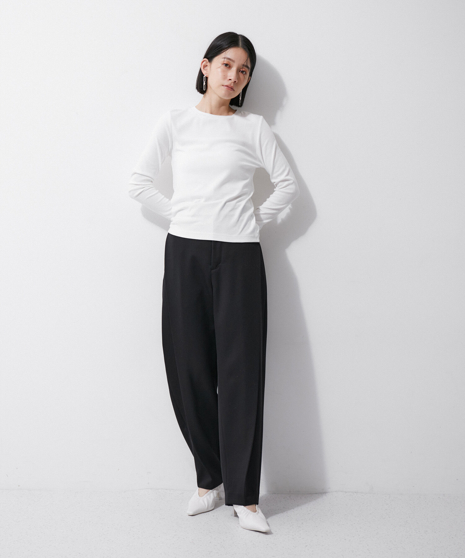 ADAM ET ROPE'「【再入荷】フェザープルオーバー」|Tシャツ・カットソー|