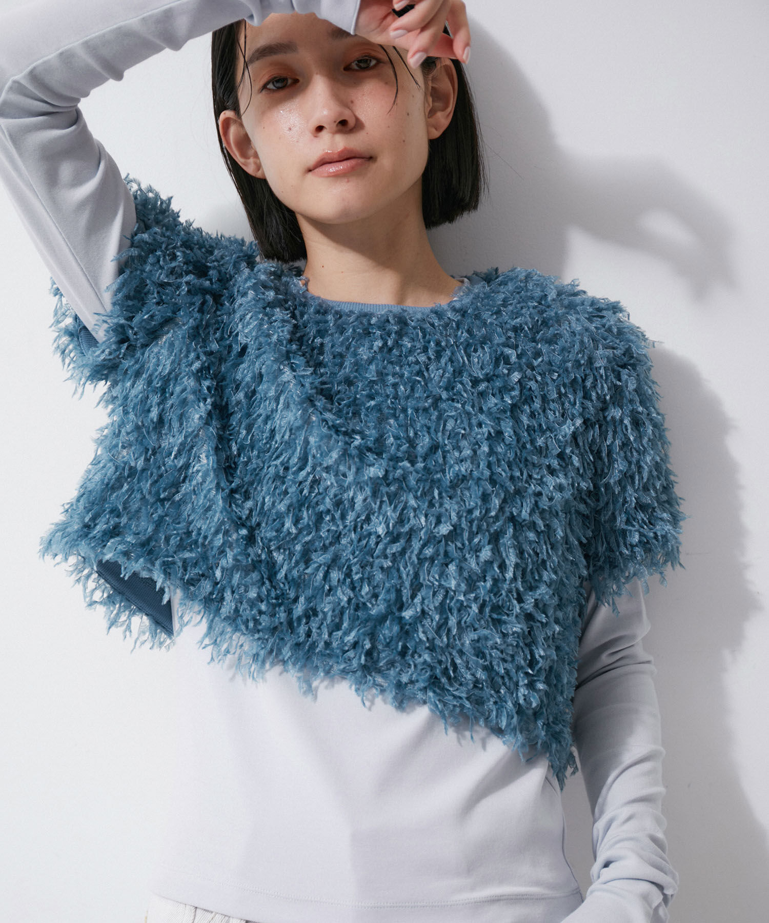 ADAM ET ROPE'「【再入荷】フェザープルオーバー」|Tシャツ・カットソー|