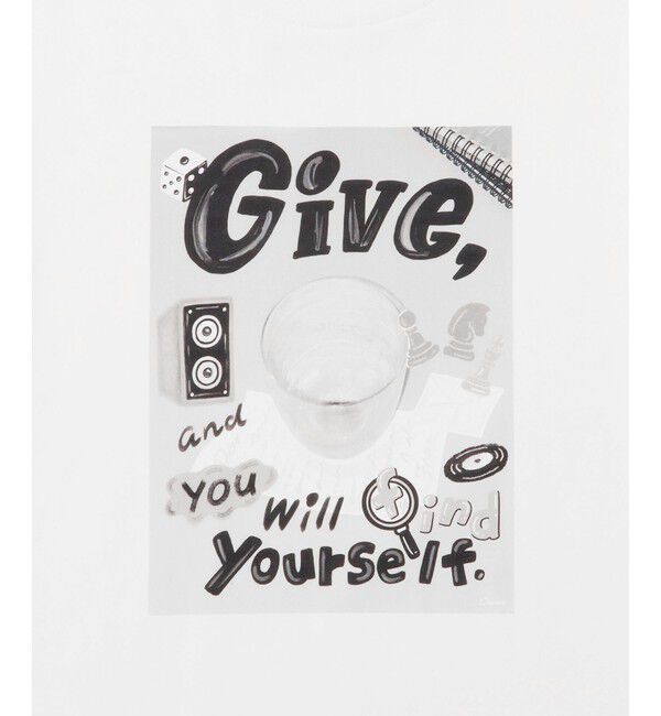 ADAM ET ROPE'「【Chocomoo&times;ADAM ET ROPE' 】EX PRINT TEE」|Tシャツ・カットソー|