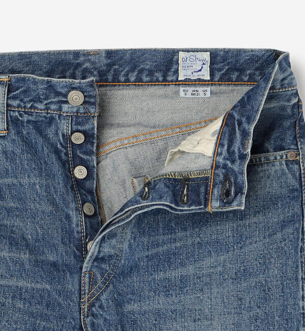 「orSlow | 105 STANDARD SELVEDGE DENIM 2YEAR WASH MEN」|デニム|