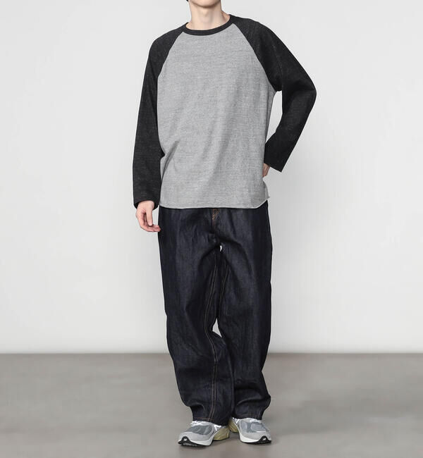  「FilMelange |〈別注〉ベースボール 長袖Tシャツ MEN」|Tシャツ・カットソー|