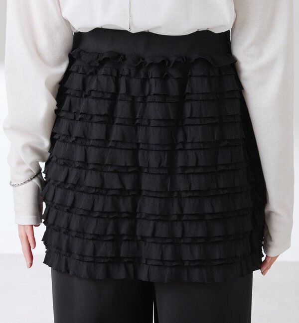  「【PROVOKE別注アイテム】 フリルレイヤードスカート」|スカート|