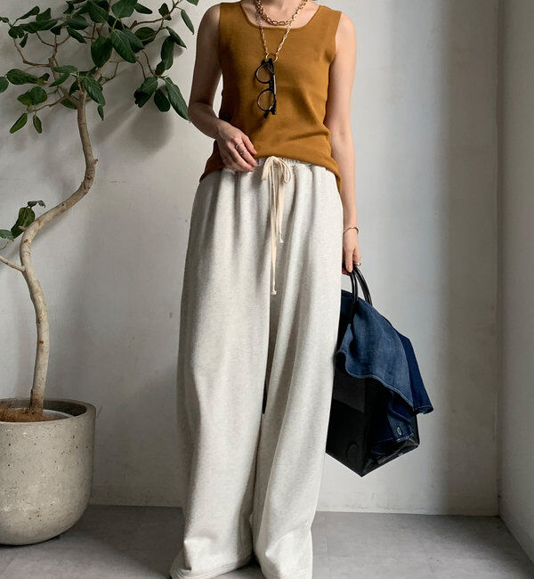  「スクエアニットタンク」|ニット・セーター|