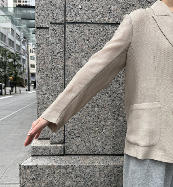  「メッシュダブルジャケット」|テーラードジャケット|