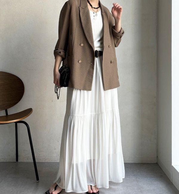  「メッシュダブルジャケット」|テーラードジャケット|