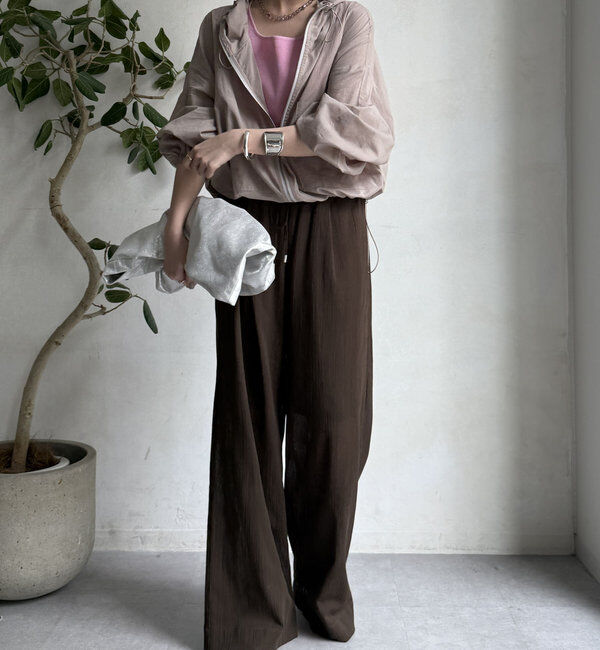  「【新色追加】綿ローンドロストブルゾン」|ブルゾン・スタジャン|