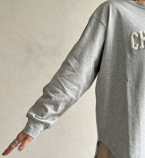  「【WEB限定】サガラ刺繍ロゴプリントロンTEE」|Tシャツ・カットソー|