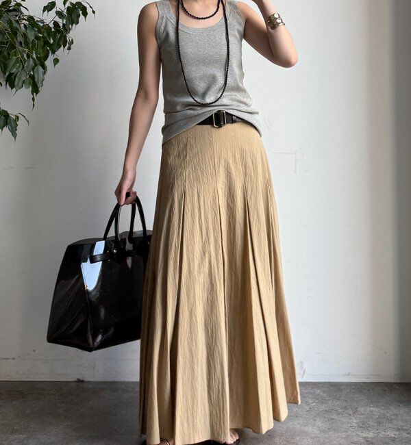  「タックフレアスカート」|スカート|