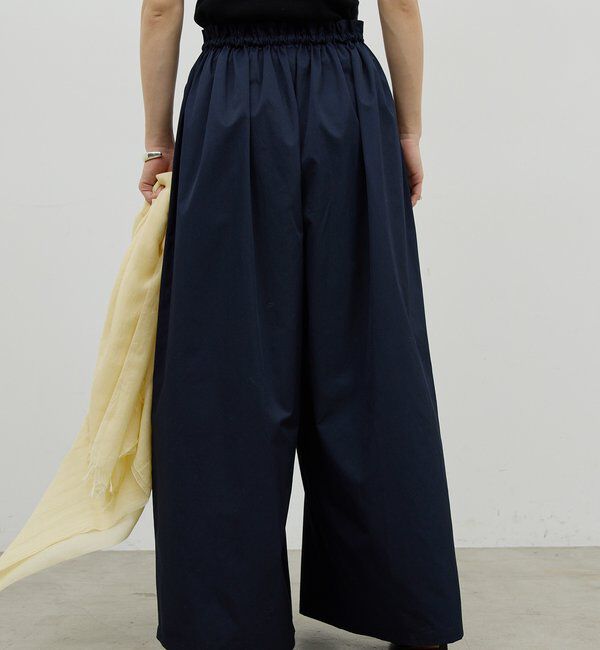  「ギャザーボリュームパンツ」|チノ|